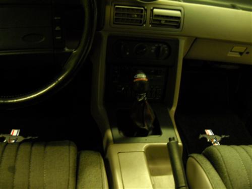 Mustang Black Floor Mats w/ Pony Logo (79-93)