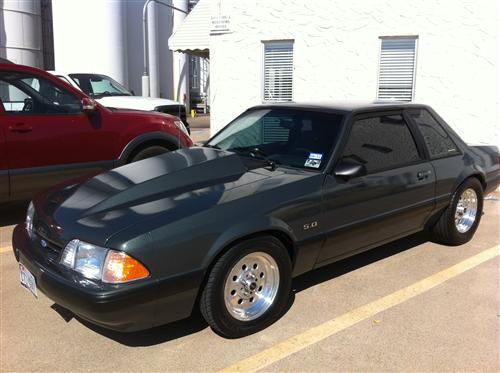 1987-93 Mustang Economy Headlight Kit with Amber Sidemarkers