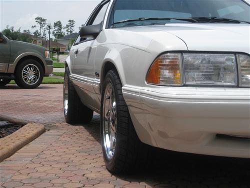 1987-93 Mustang Economy Headlight Kit with Amber Sidemarkers