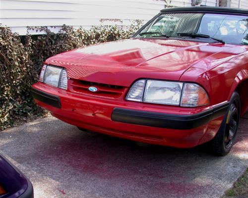 1987-93 Mustang Economy Headlight Kit with Amber Sidemarkers