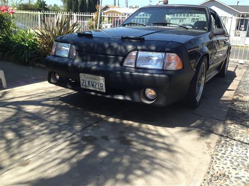 1987-93 Mustang Economy Headlight Kit with Amber Sidemarkers