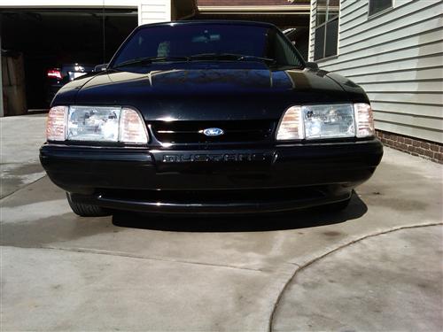 1987-93 Mustang Economy Headlight Kit with Amber Sidemarkers
