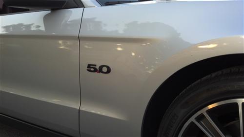 Mustang SVE "Coyote" Style Black 5.0 Emblem Black