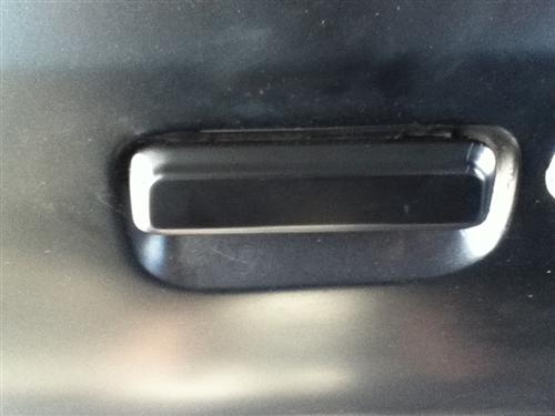 1979-93 Mustang Black Outer Door Handle Kit