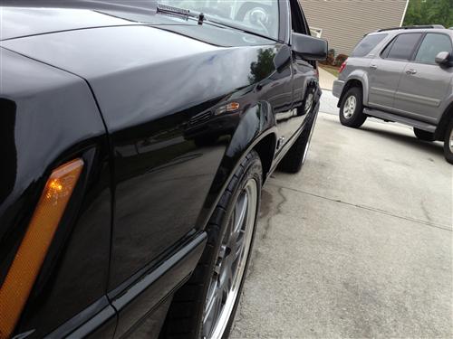 1979-93  Mustang Anthracite Anniversary Deep Dish Wheel & Tire Nitto Tire Kit - 17X9/10